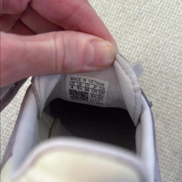 Samba- Adidas Kids Purple Suede Sneakers - Picture 8 of 10